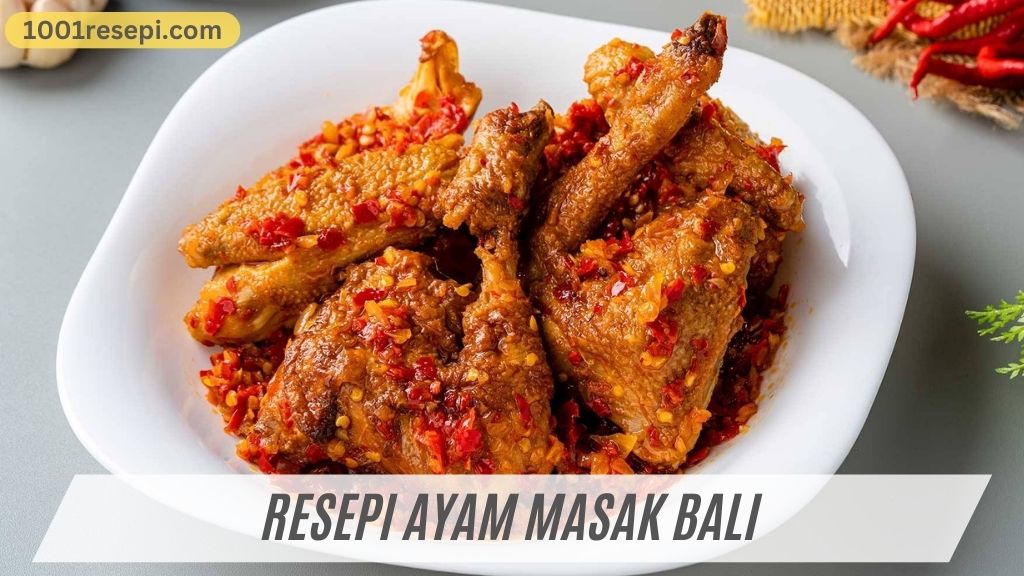Cover Resepi Ayam Masak Bali