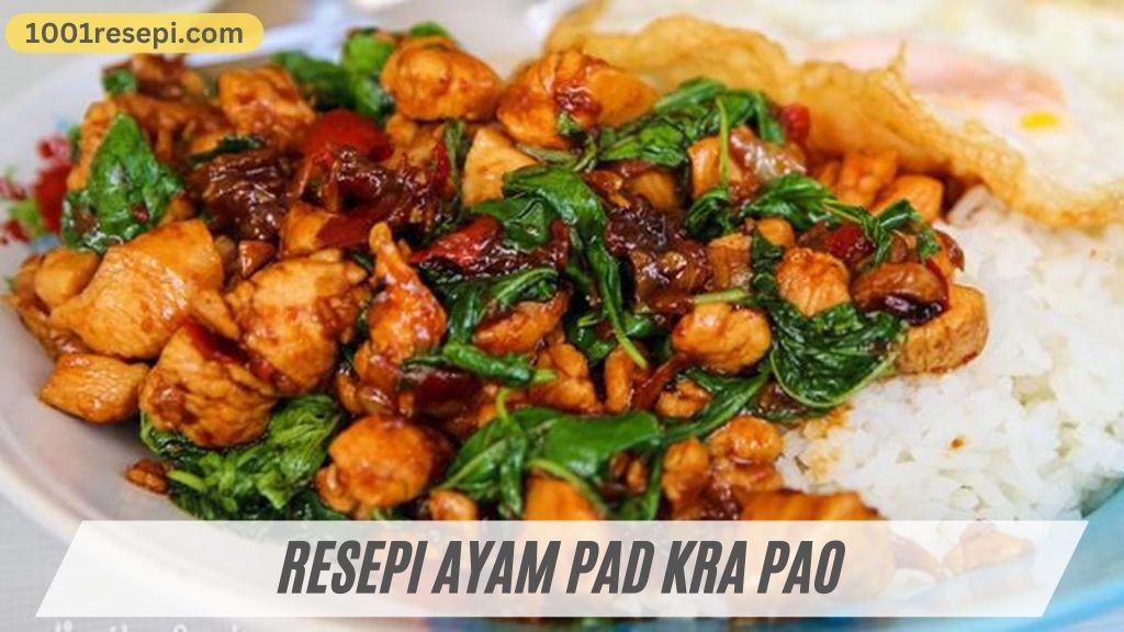 Cover Resepi Ayam Pad Kra Pao