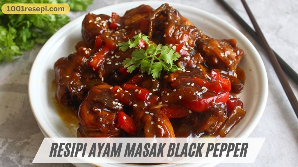 Cover Resipi Ayam Masak Black Pepper