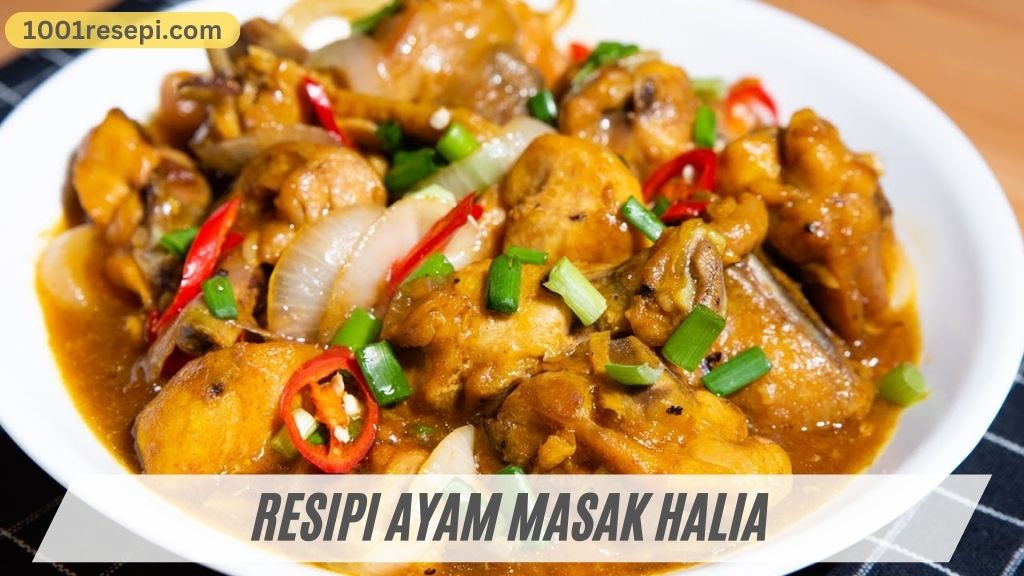 Cover Resipi Ayam Masak Halia