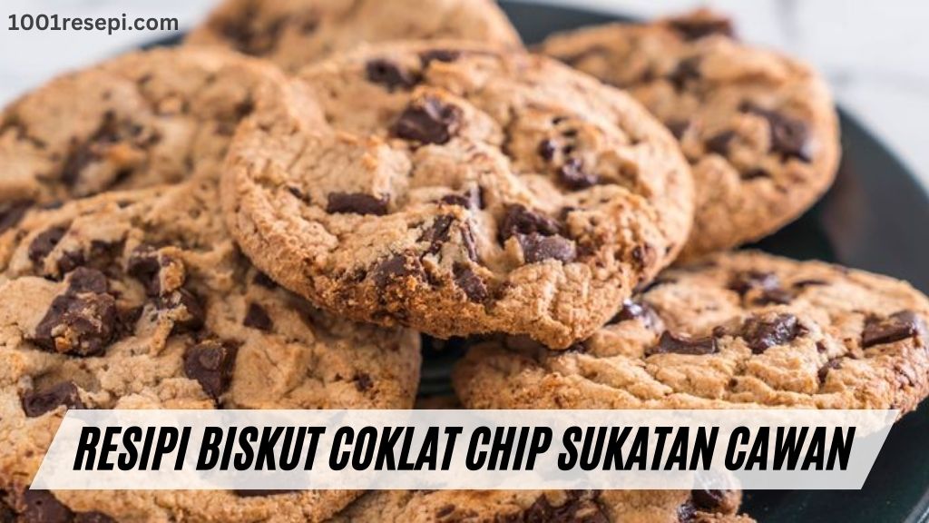 Cover Resipi Biskut Coklat Chip Sukatan Cawan