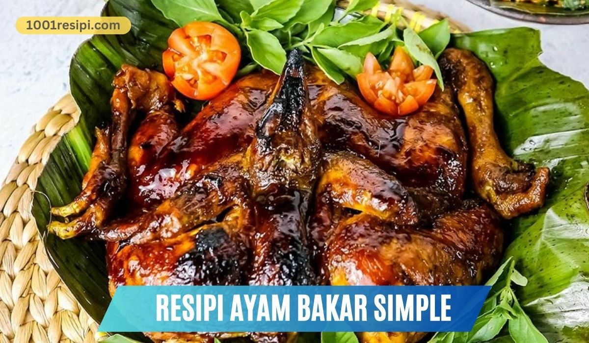 Cover Resipi Ayam Bakar Simple